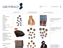 Tablet Screenshot of grunwald-true-style.com